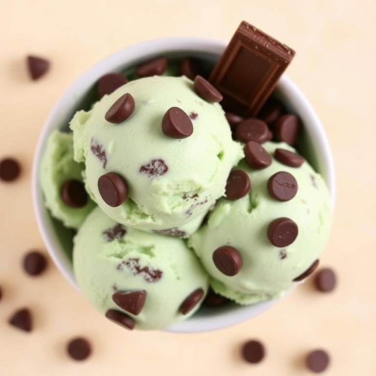 Mint Chocolate Chip ice cream