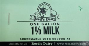 Gallon 1% Milk Coupon